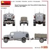 Miniart 37062 K-51 RADIO TRUCK WITH TRAILER 1/35